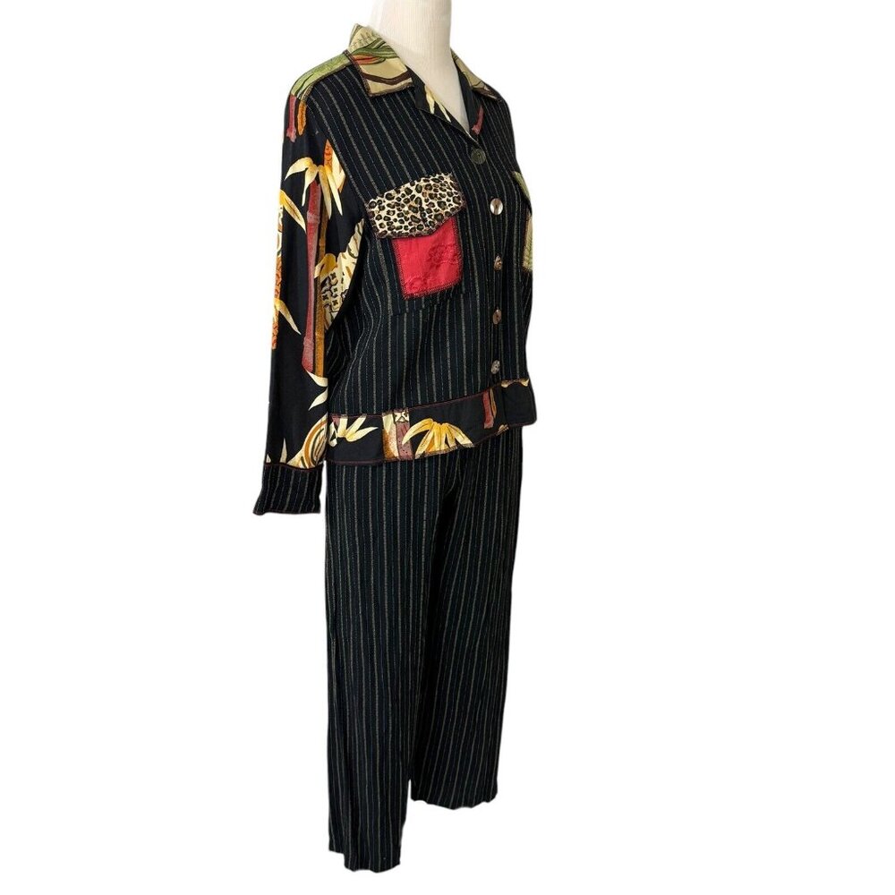 Faith by Celia Forrester Jacket &amp; Pants Size XS &amp; M Vintage 1990s Boho H